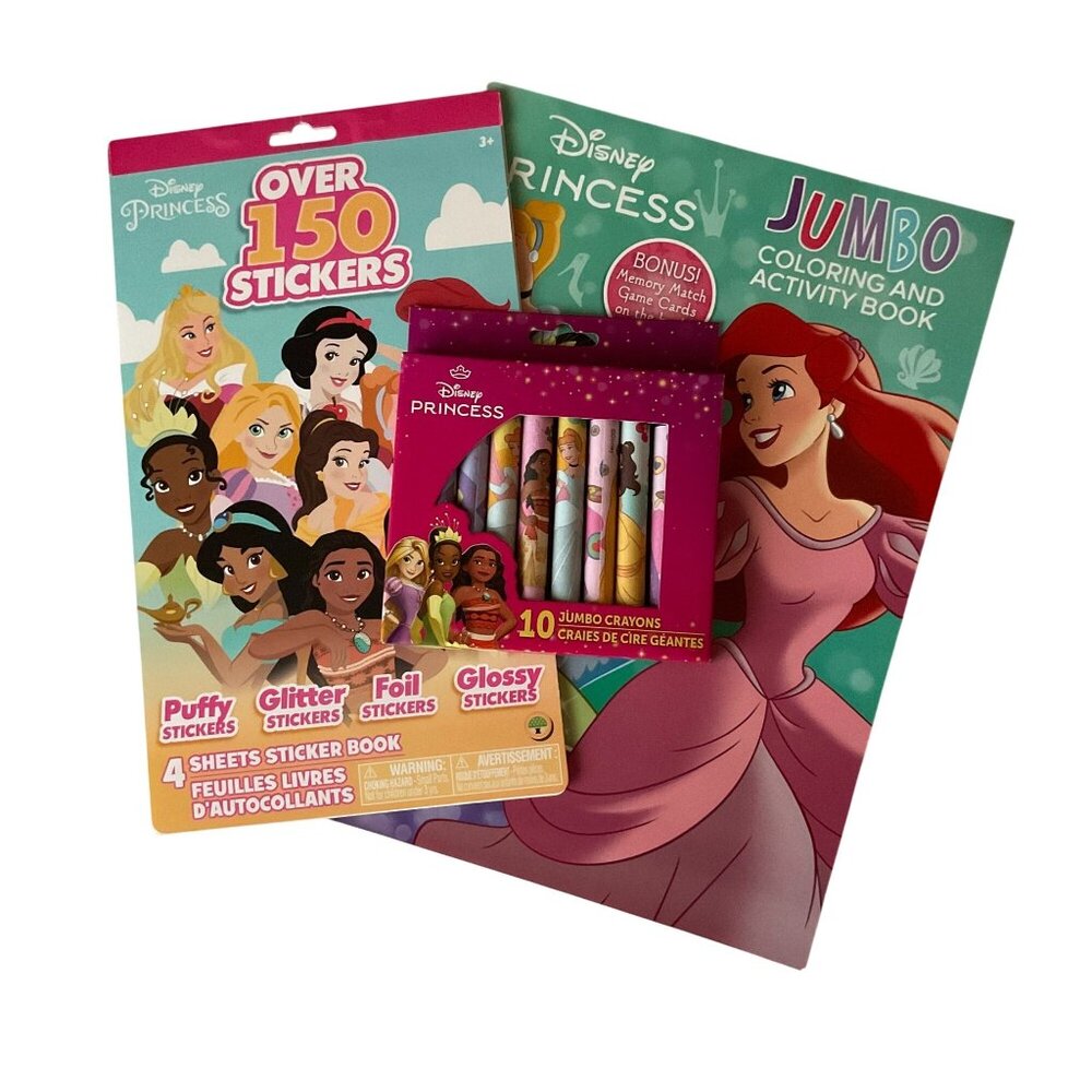 Disney Princess Activity Gift Set (Easter Basket Stuffer)